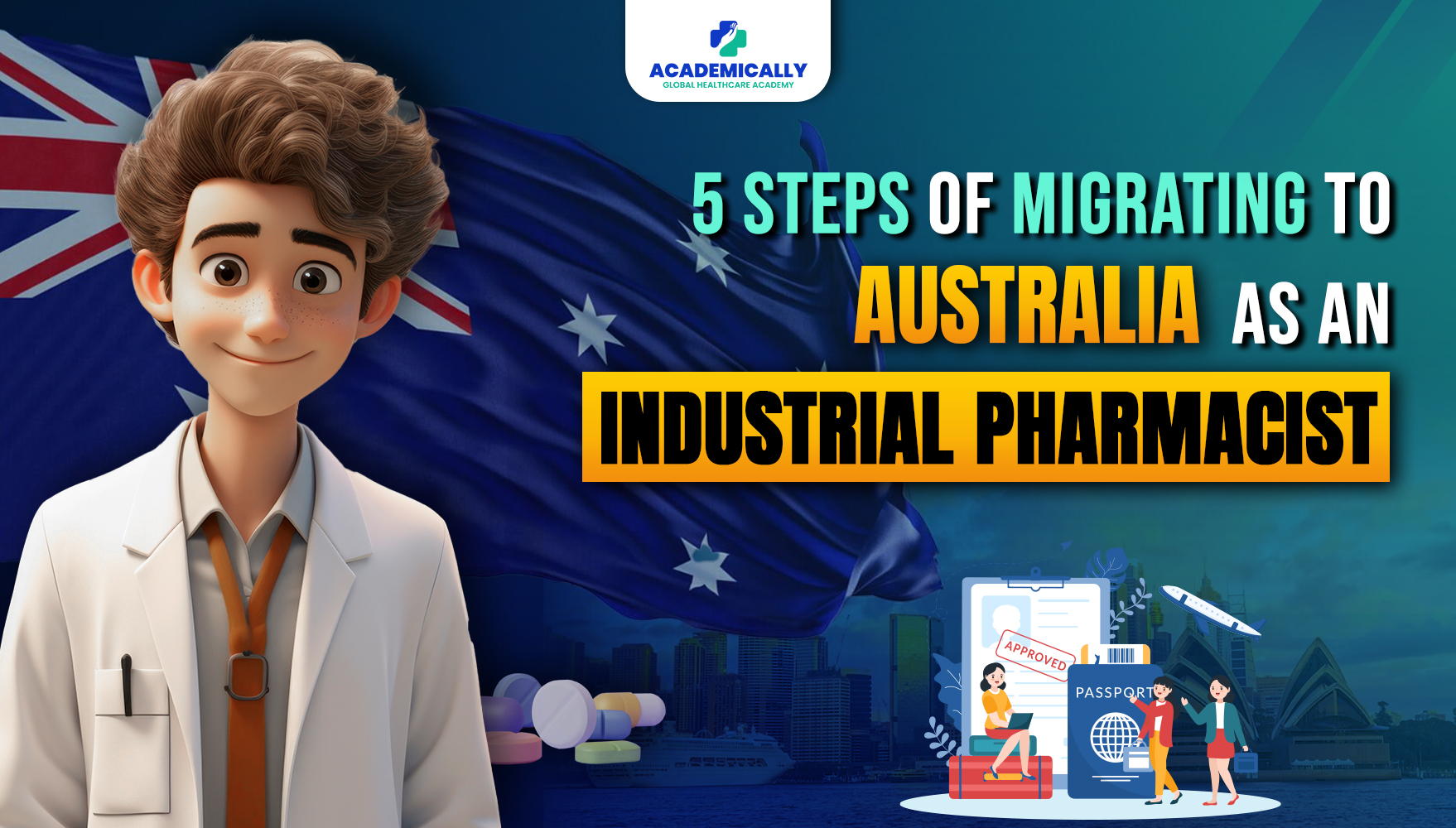 Migrate Australia as Industrial Pharmacist | Academically