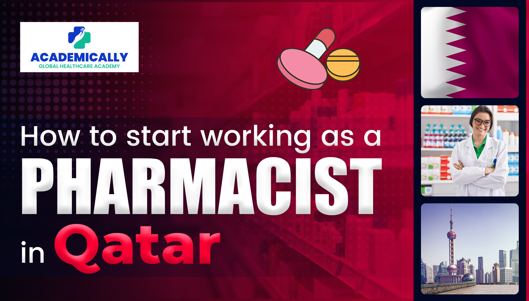 start working as pharmacist in Qatar