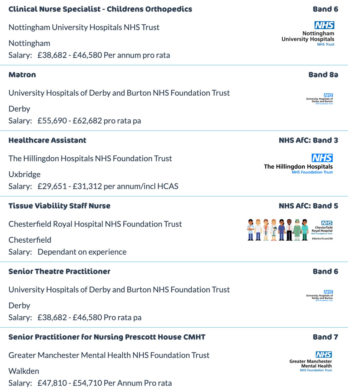 nurse jobs in UK