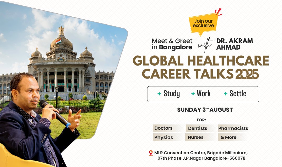 Attend Global Healthcare Career Talks 2025 Event in Bengaluru