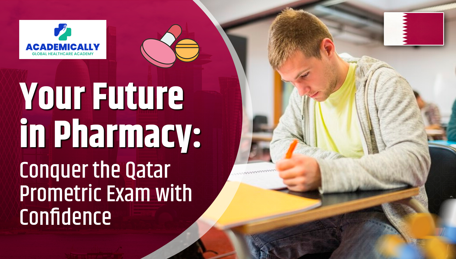 Future in Pharmacy Conquer Qatar Prometric Exam | Academically Global