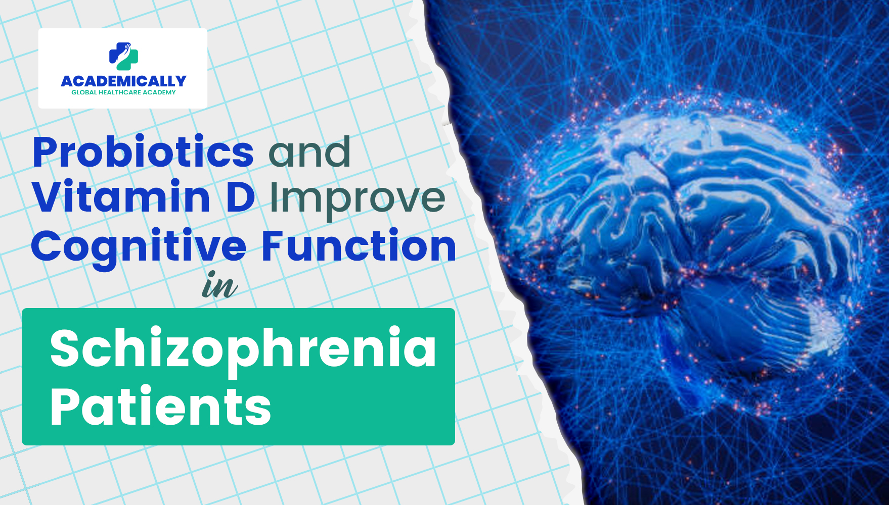 Probiotics and Vitamin D Improve Cognitive Function in Schizophrenia Patients