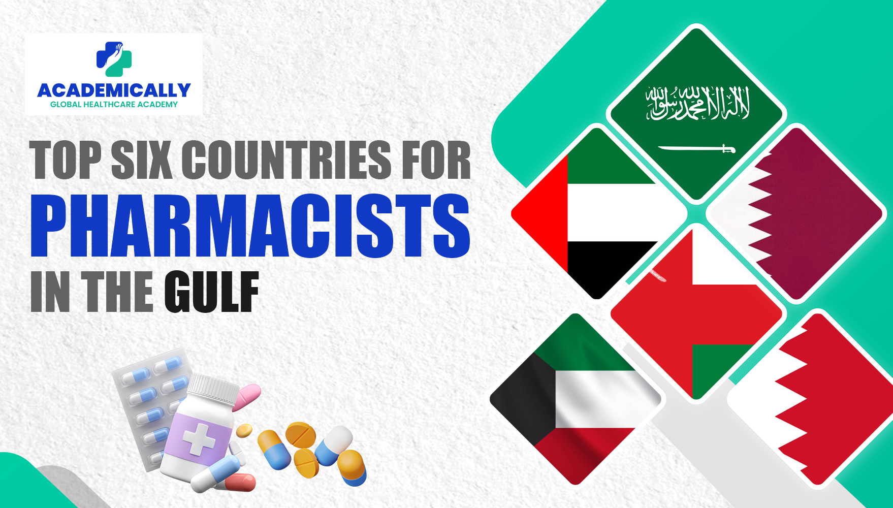 Top six countries for Pharmacists in Gulf