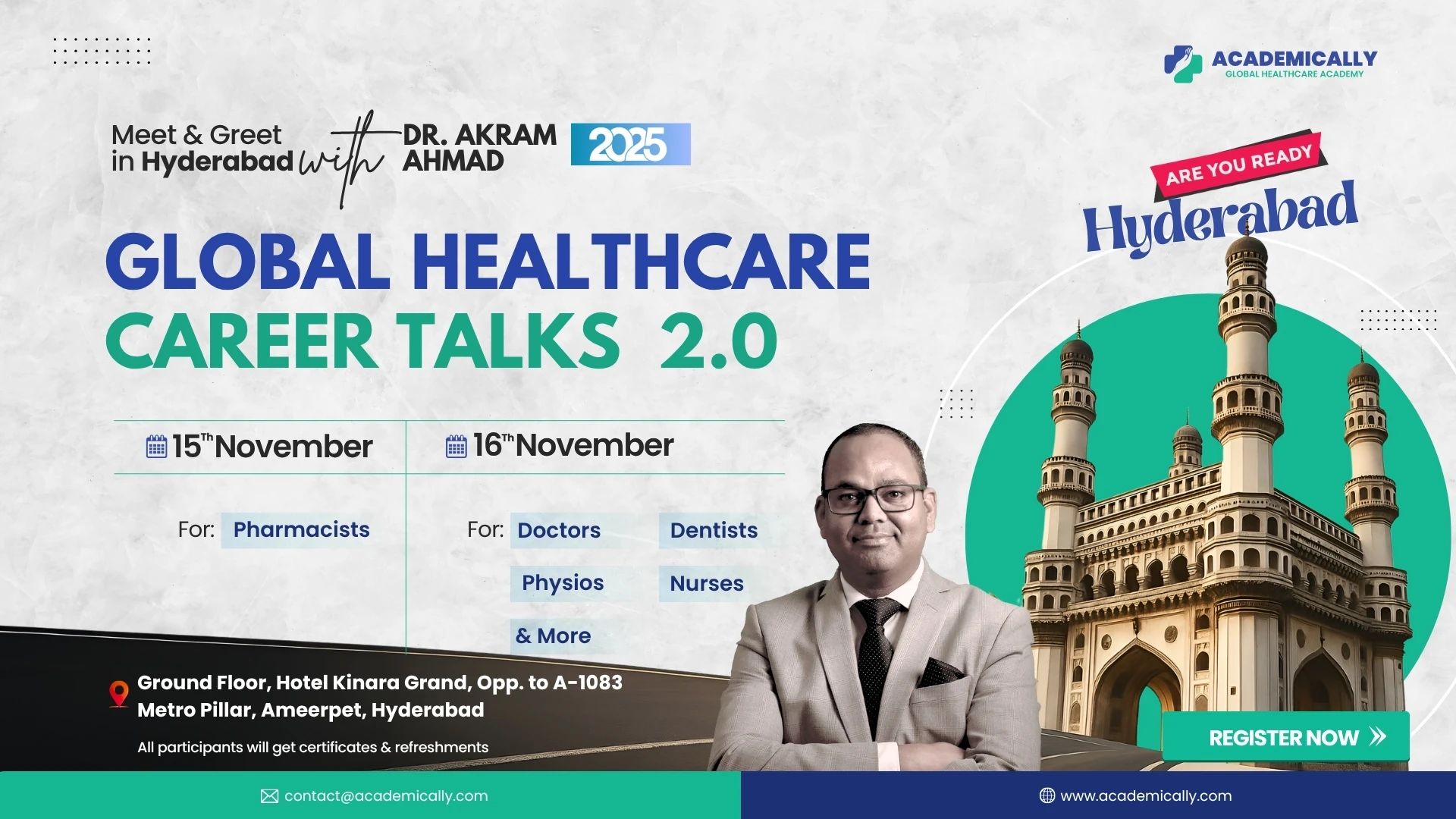 Global Healthcare Career Talks with Dr. Akram Ahmad 2.0