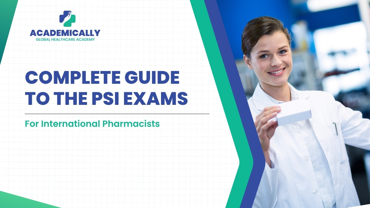 Three PSI Exams For International Pharmacists
