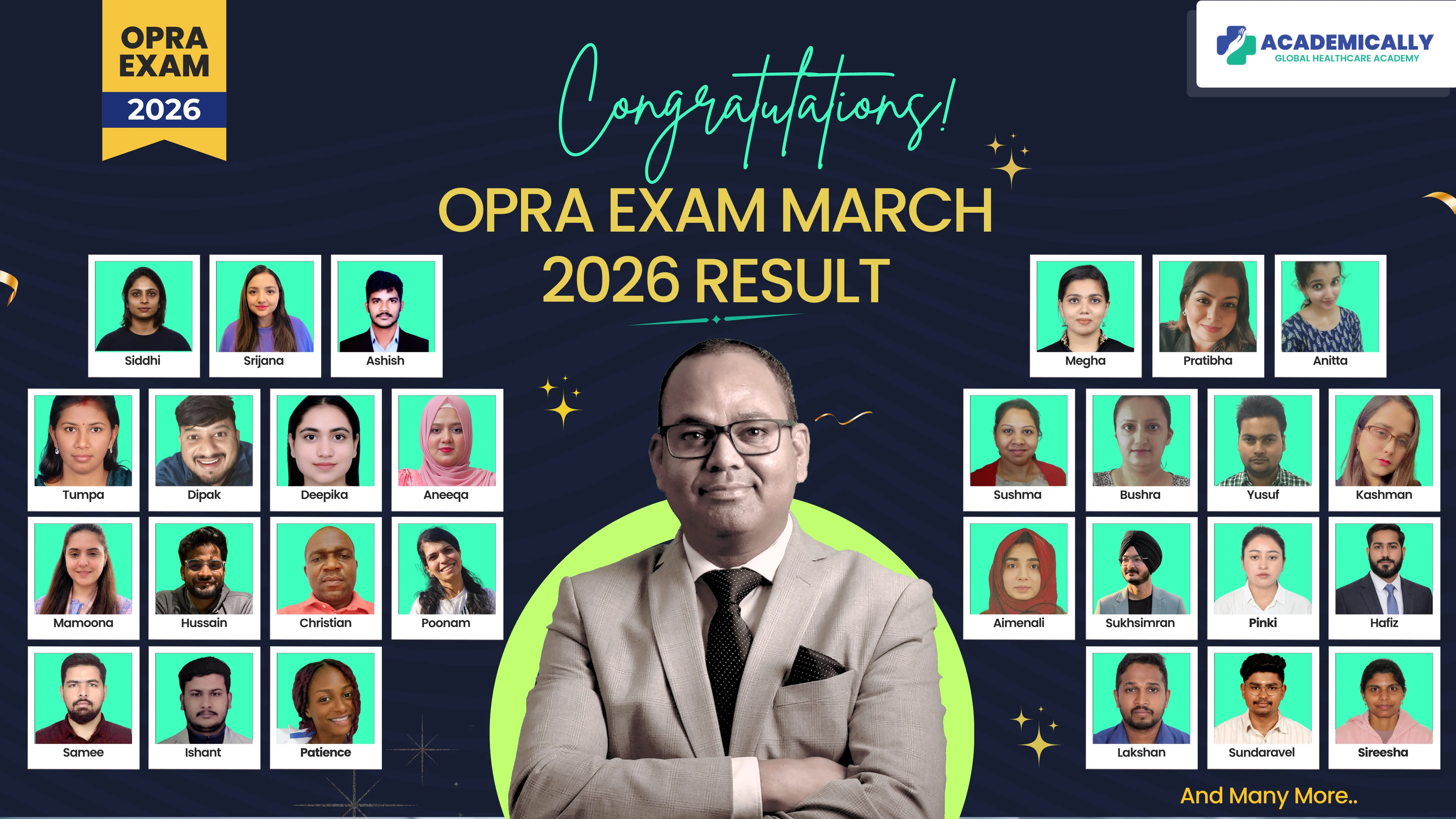 OPRA Exam Results March 2026