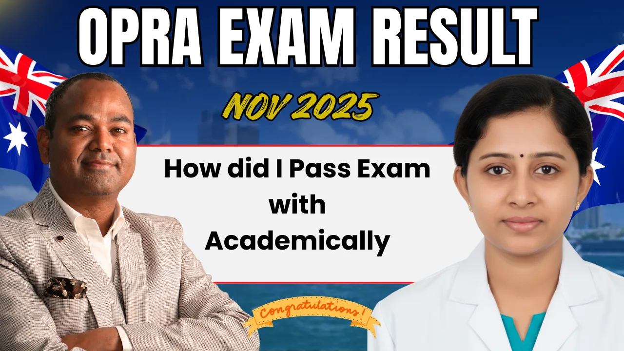 Indian Pharmacist Cleared the OPRA Exam