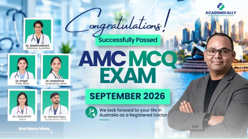 AMC Exam Results September 2026