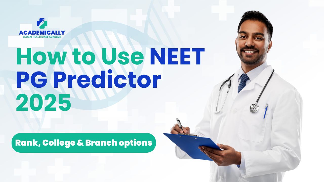 How to Use NEET PG Predictor 2025