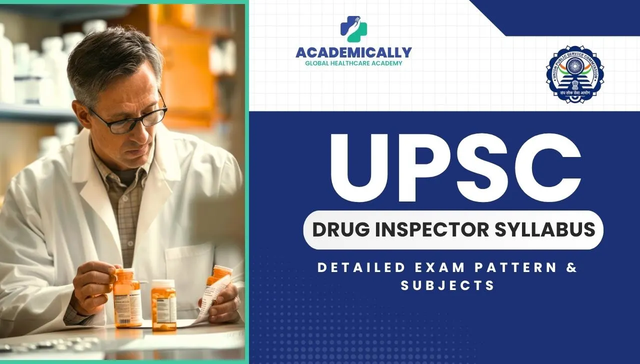 UPSC Drug Inspector Syllabus