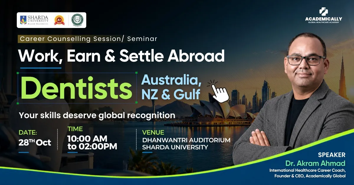 Dentists Work and Settle in Australia, New Zealand & Gulf